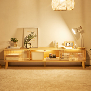 林氏木业电视柜原木色