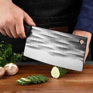 厨师专用商用刀具厨房砍骨斩切刀锻打5CR砍骨刀家用切菜刀W