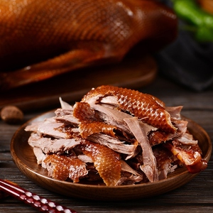 对青烤鹅烧鹅卤鹅大鹅龙江特产熏酱熟食卤味休闲零