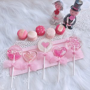 星空糖果棒棒糖少女心零食网红爆款粉色礼盒装高级