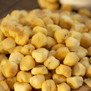 陕西蒲城特产五香棋子豆小吃酥脆面豆豆烤馍豆面蛋