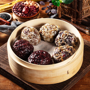 五谷杂粮粘豆包