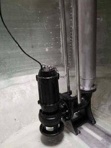 建筑集水坑重型污水池自耦提升污水泵大功率地专用耦合藕合装置