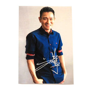 000人付款淘宝刘德华亲笔签名照,刘