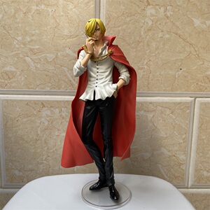 正版散货 海贼王 蛋糕岛 结婚红衣斗篷披风 山治 香吉士 手办景品