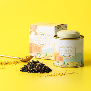苏小糖福建桂花乌龙茶45g*1 花草茶桂花茶叶