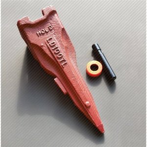 挖掘机三一75/100锻造斗齿家用加厚岩石破冰齿耐磨配件斗山边卡销