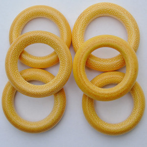 实心玉竹配饰竹子指环文玩竹圈手把件竹扣平安扣鸟笼吊环手玩配件