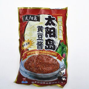 74悟统旗舰店天猫太阳岛大酱黄豆酱