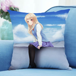 椎名真白抱c枕头套周边动漫樱花庄的宠物女孩青山七海靠枕双面靠