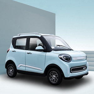 新能源电动四轮车家用代步女士小型汽车油电两用大空间上班电瓶车