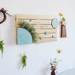 创意实木电表箱遮挡北欧清新电闸箱控开箱装饰盒配电箱集线箱遮盖