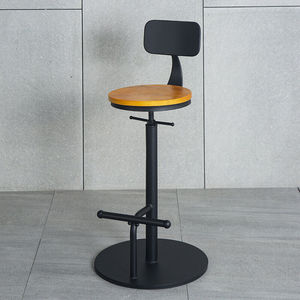 新款吧台转椅吧台椅子转升降铁艺前台酒吧椅旋高脚简约isn网红.