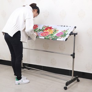 不锈钢十字绣架大号可调节多功能绣f架绣花架立式绣架刺绣架子绣