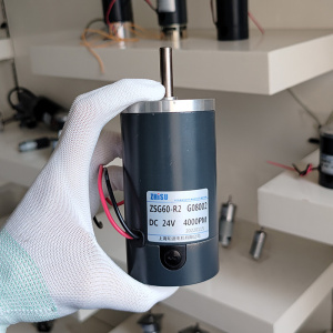 永磁直流电机高速电动机12v微型小马达正反转24v可调速大扭力纯铜