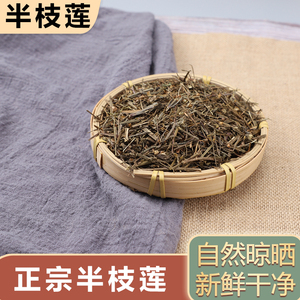 半枝莲250g中药材另售百白花蛇舌茶铁树叶野生可泡茶新鲜天然干货