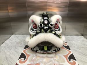 南狮行 老夫子狮头 三个镜子狮子 老夫子醒狮 广东南狮z 舞龙舞狮