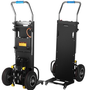 电动爬楼机平板车手推车搬运车小推车搬运爬楼q梯神器拉货上楼板