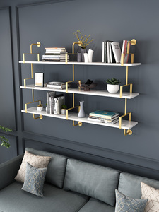 上墙书架悬空挂式简易桌方置物浮创意个性房吊柜承重力强固定在的