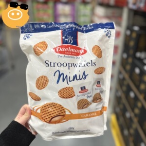 山姆代购荷兰进口迷你焦糖味夹心华夫饼干休闲零食下午茶点心烘焙