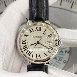 二手卡地亚蓝气球系列名表精钢表径42mm自动机械男士手表