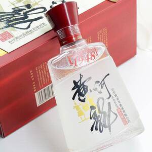 m黄河龙白酒32度荷香型老酿坊1948纯粮低度高粱酒
