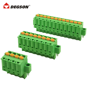 DEGSON高正高松连接器弹簧插拔式PCB接线端子排2EDGKDM-5.08-08P