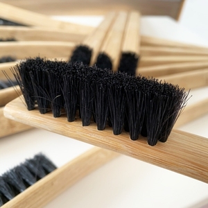 汽车轮毂钢圈清洗刷清洁毛刷多功能软毛刷子缝隙除尘加长竹柄刷.