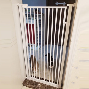 家用型防猫门栏狗狗栏杆护栏栅栏隔断隔离栏楼梯笼子室内挡板工具