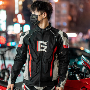 机车服男防摔骑士越野