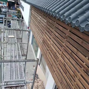 高档仿古小吃e滴顶棚 中一仿古瓦 仿古式体屋檐瓦树脂瓦片车水ins