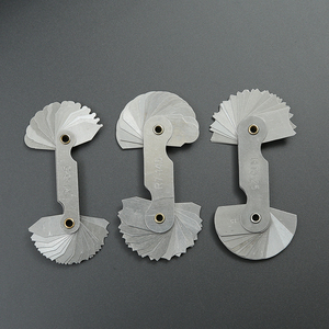 晶花半径c规高精度半径尺测量圆弧工具弧度r规样板圆角规