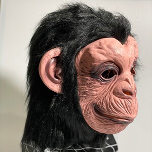 邓超同款大猩猩i头套化妆假面舞会万圣节恐怖面具头套cos动物可爱