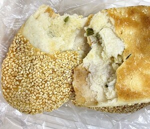 南通特产正宗原食品烧饼老酵甜加咸味天生港草鞋底