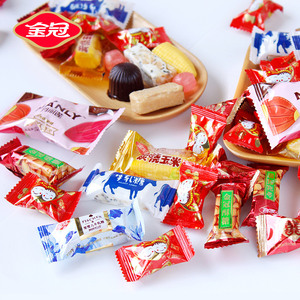 金冠集锦糖果5斤结婚礼喜糖