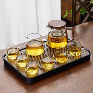 忆壶茶（YIHUTEA）玻璃茶具套装家用整套茶具小型办公室客厅会客