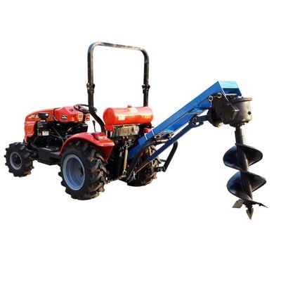 植树打孔a机坑地小型钻孔钻土打桩机打坑挖钻机工具农用地钻种树