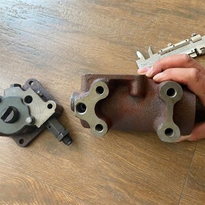 洛阳东方红洛拖一拖o拖拉机四轮提升器牛头液压油缸带分配器总成