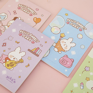 b6卡通阿兔兔草稿本ins可爱儿童空白本涂鸦绘画s本创意学生演算纸