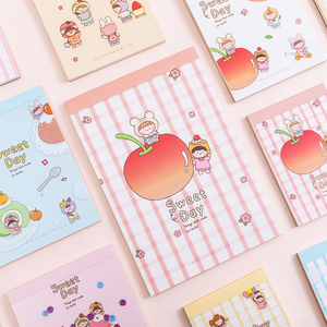 大号草稿b本可爱学生考试用演算草稿纸卡通空白笔记本加厚白纸本m