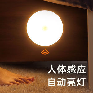 36臭臭阿达淘宝大九卫感应灯智能人体led灯泡卧室衣柜楼道可充电