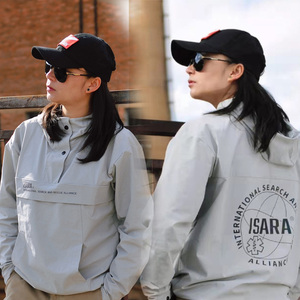ISARA新款三季可穿修身时尚反光风衣轻便柔软防风保暖冲锋衣男女