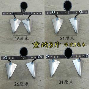 齿锄头挖地翻土刨地老式土豆挖笋工具大全两齿耙子家用种菜0人付款26