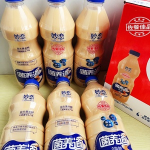 妙恋菌养道原味胃动力乳酸菌饮品瓶学生益生元整箱每瓶1.25升