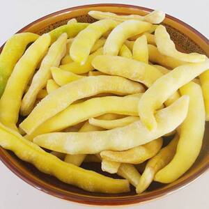 东北速冻勾勾黄豆角黄金钩豆角弯勾黄豆角东北菜豆角炖排骨a
