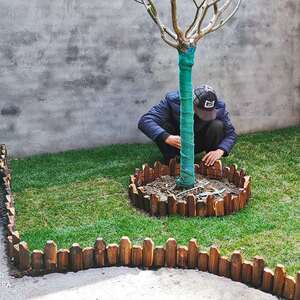 庭院花园花坛围边装饰景观围树圈挡土板分隔条园林绿化草石隔离带