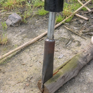 安全斧头劈柴神器破柴器劈柴机劈材斧头劈木头工具家用农村安全劈