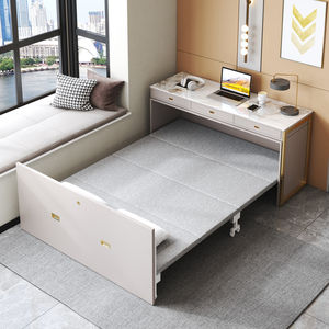 多功能折叠床柜小户型墨菲床桌子床两用壁床一体书桌式柜子隐形床