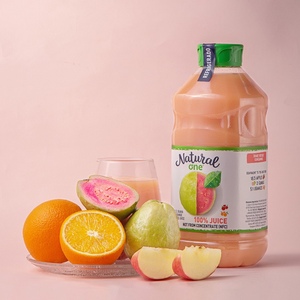 武汉山姆代购巴西进口纯果蔬汁番石榴苹果橙混合果汁无添加剂2l装