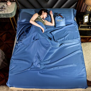 天丝旅行隔脏睡袋住酒店隔离旅游宾馆便携防脏床单出差被套轻便